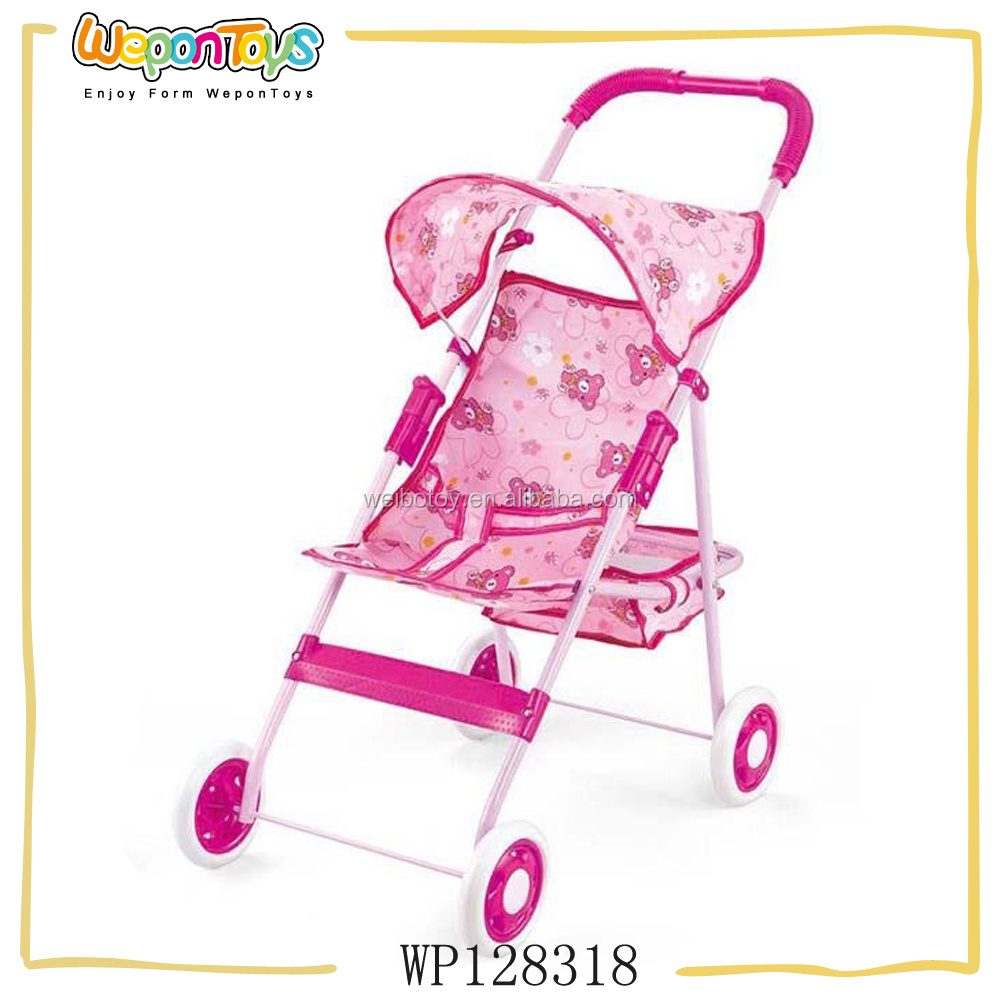 CE approval lovely girls baby doll carriage baby doll stroller with car seat