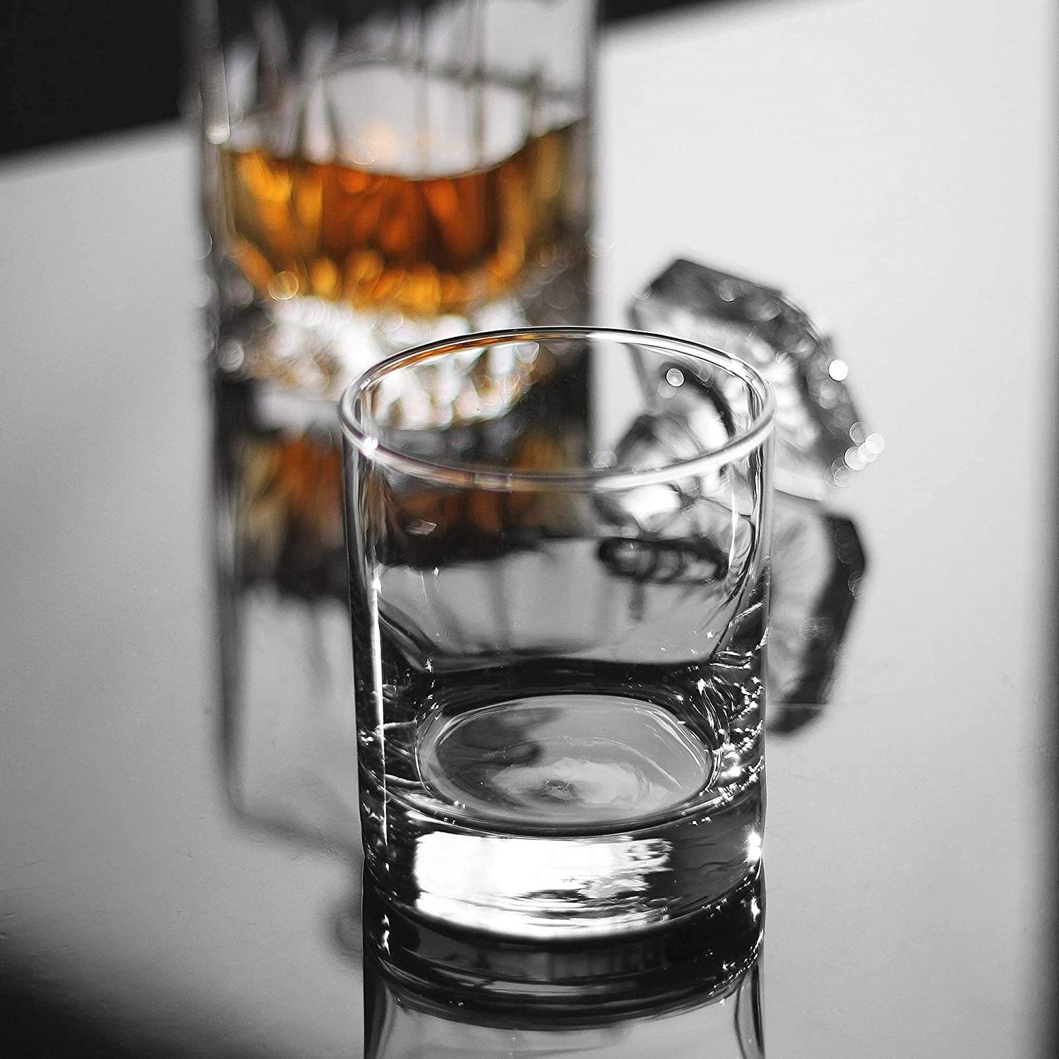 Hot Sale Old Fashioned Clear Whisky Glasses Cups Crystal Rock Shot Glass Whiskey Cup For Cocktail Glass