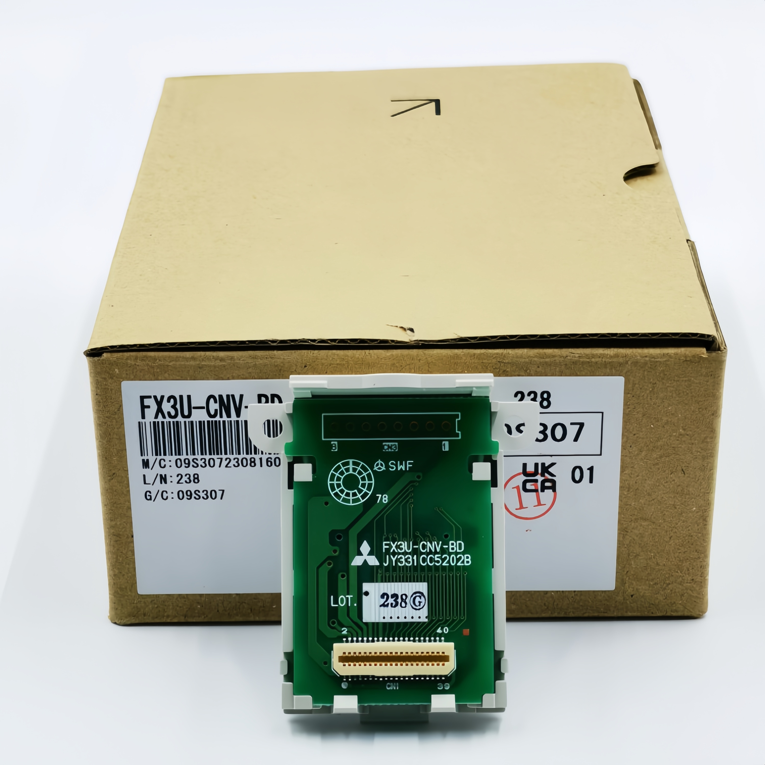 Mitsubishi PLC conversion module FX3U-CNV-BD brand new genuine FX3U-CNV-BD