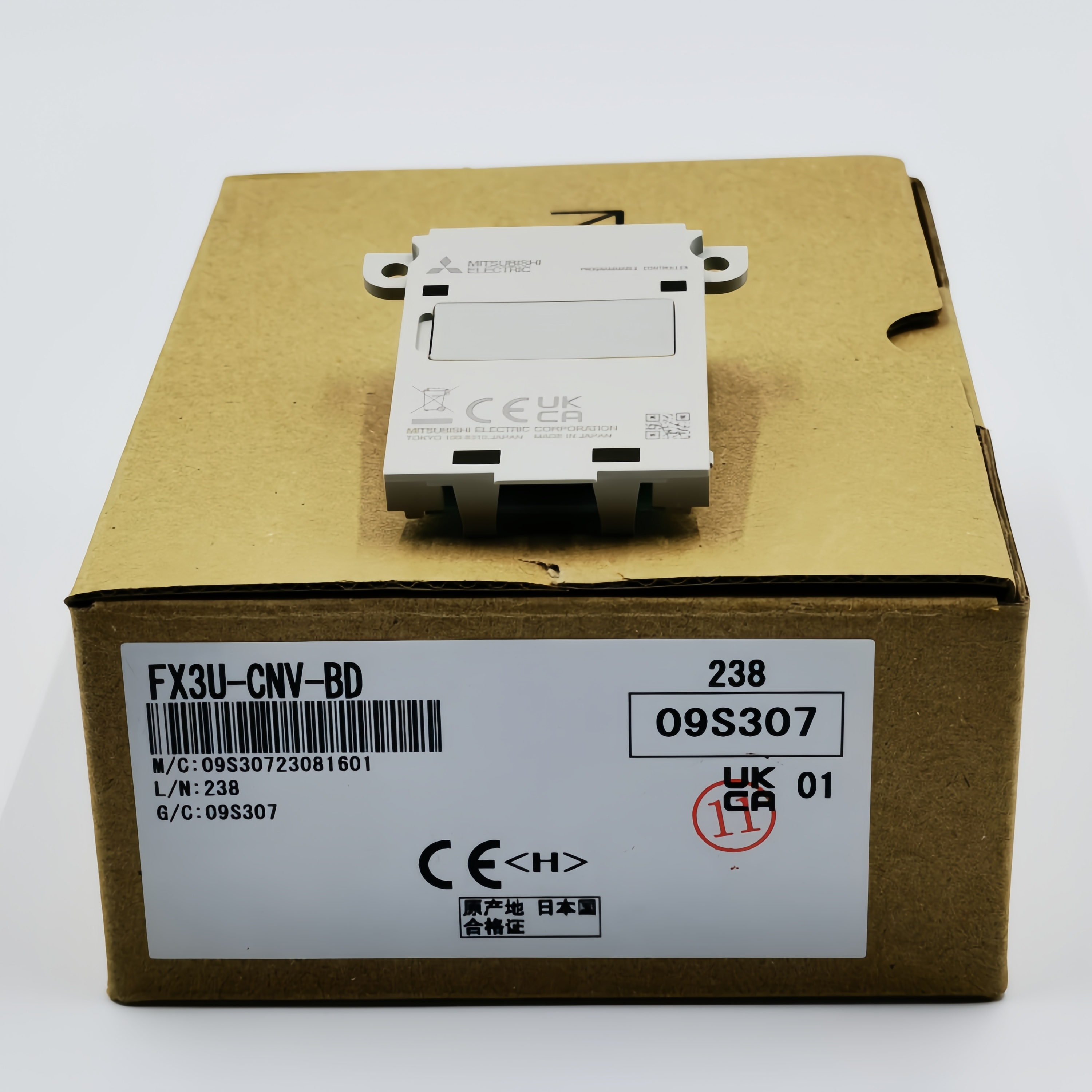 Mitsubishi PLC conversion module FX3U-CNV-BD brand new genuine FX3U-CNV-BD