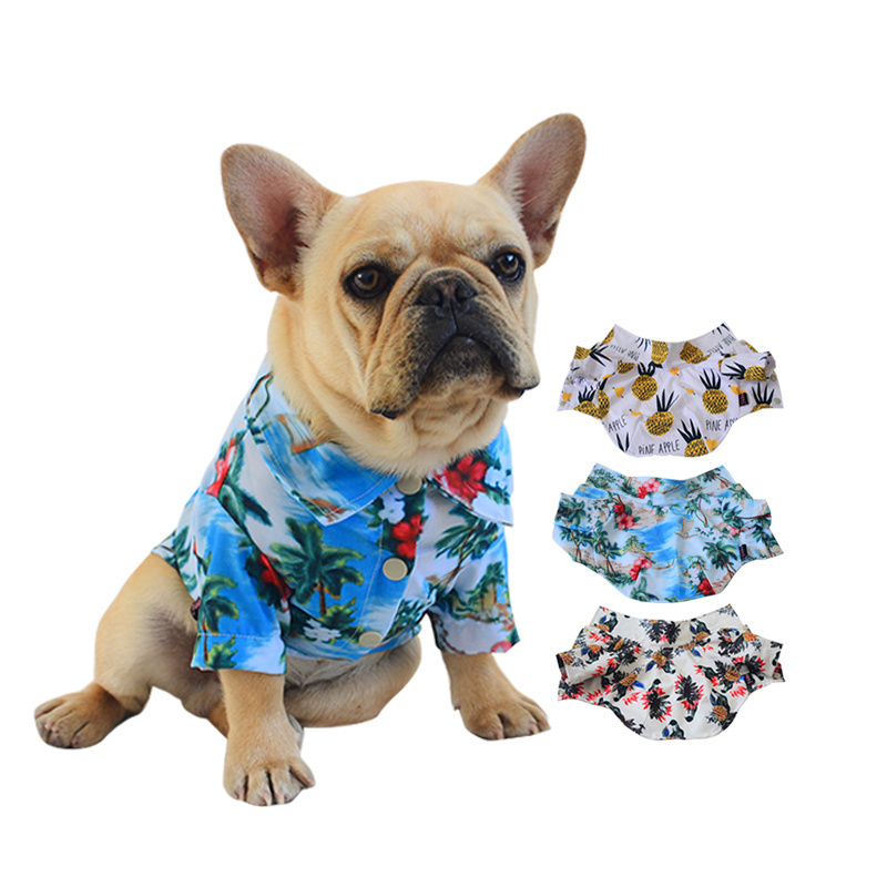 Pet Clothes Luxury And Dog Cloth For Pets Beachwear Dogs Dress Spring Pet Clothes Clothing