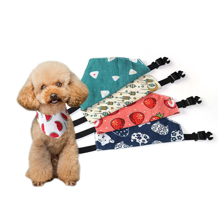 Custom Printing Christmas Dog Bandanas