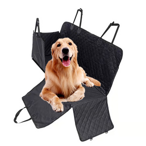 Universal Oxford Fabric Waterproof Mesh Pet Dog Car Back Seat Cover For Dogs