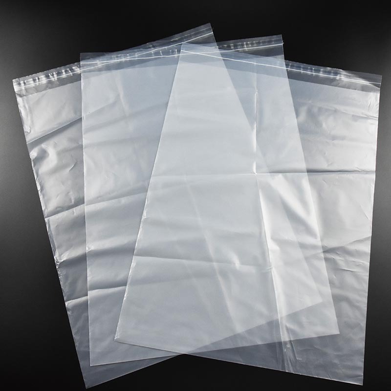 Biodegradable Pla Flat Bags Pla Cornstarch Polybag Sealable Clothes Packaging Bags