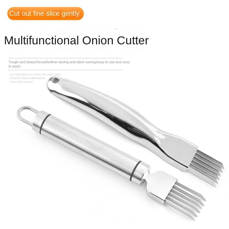 Europe Cooking Tools Made Of Stainless Steel Tools For The Kitchen Onion Cutter Garlic Knife Vegetable Shredders