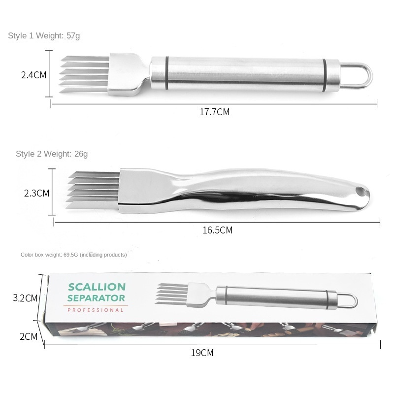 Europe Cooking Tools Made Of Stainless Steel Tools For The Kitchen Onion Cutter Garlic Knife Vegetable Shredders