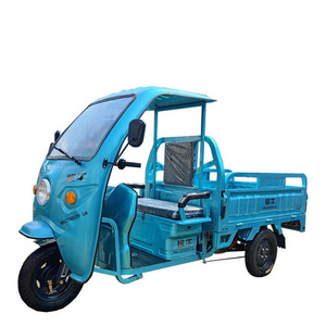 1.6m cheap electric freight tricycle 1000w electric front load freight tricycle