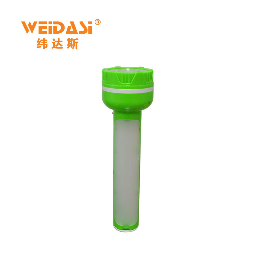 Weidasi strong lighting rechargeable solar flash light with portable charger