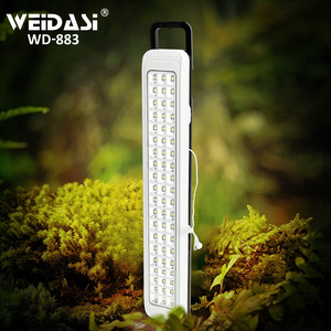 LED portable camping emergency lamp outdoor and indoor energy saving rechargeable emergency lights for sale