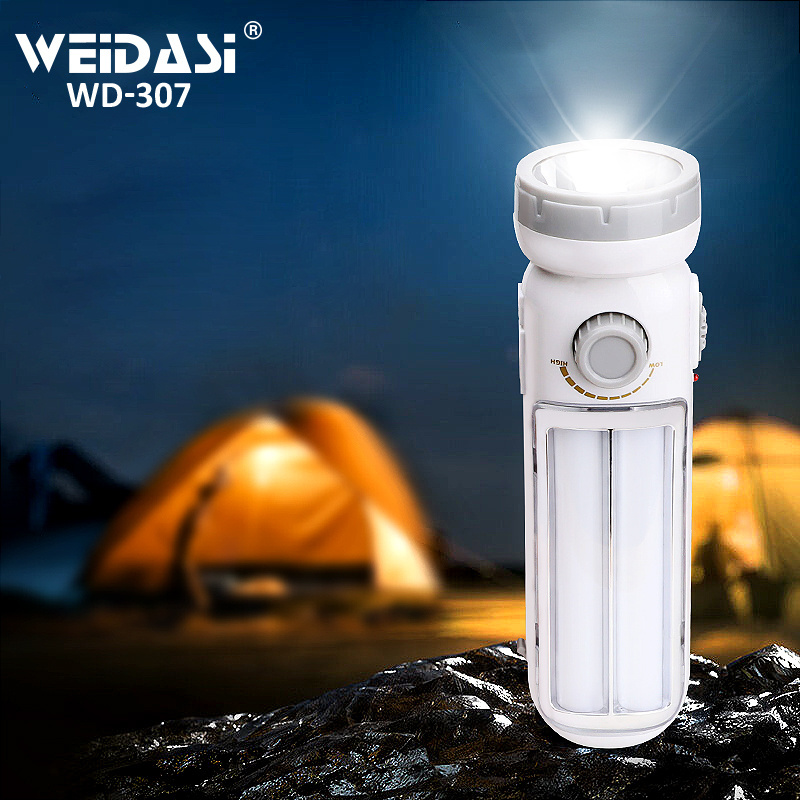 Outdoor portable multifunction troch emergency rechargeable light torch flashlight for wholesale