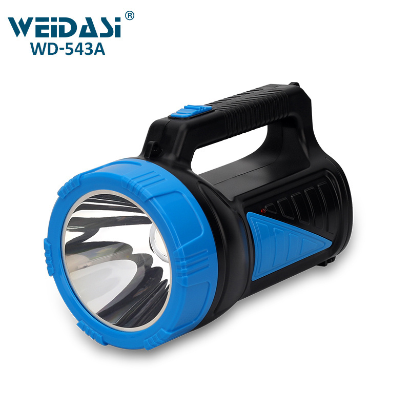 Portable rechargeable led searchlight spotlight handheld for lighting camping lamp