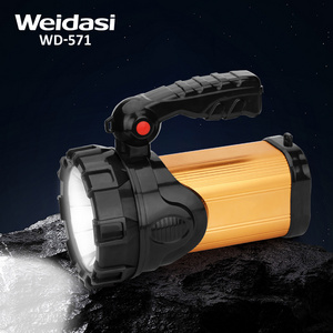 OEM rechargeable led searchlight spotlight work hand lamp outdoor search light with handled