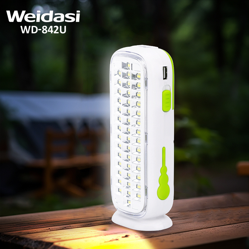 Home use portable emergency light rechargeable solar led emergency light for outdoor camping lamp