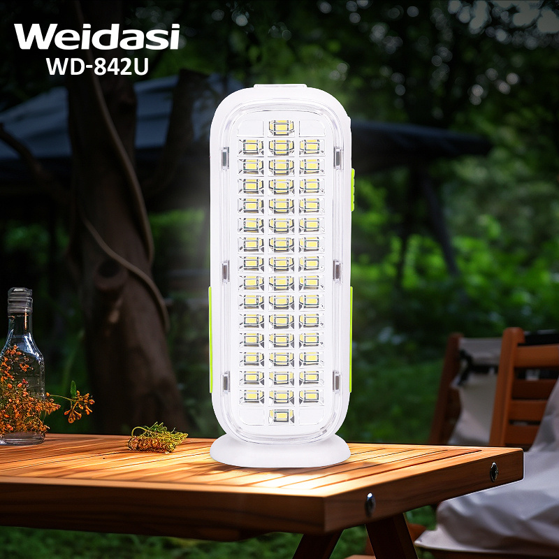 Home use portable emergency light rechargeable solar led emergency light for outdoor camping lamp