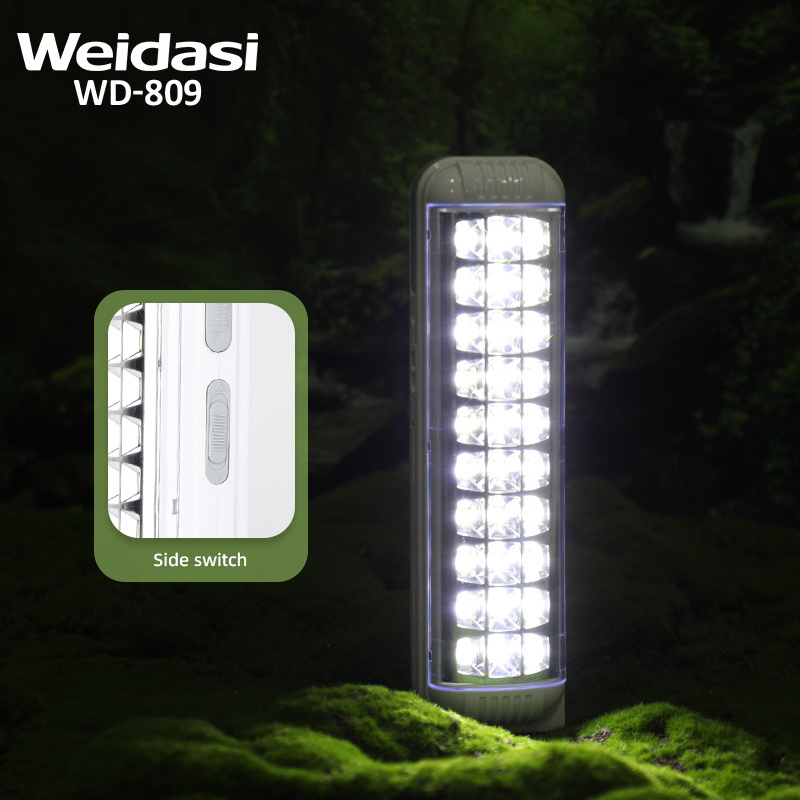 High power portable emergency light rechargeable battery led light emergency lamp for residential