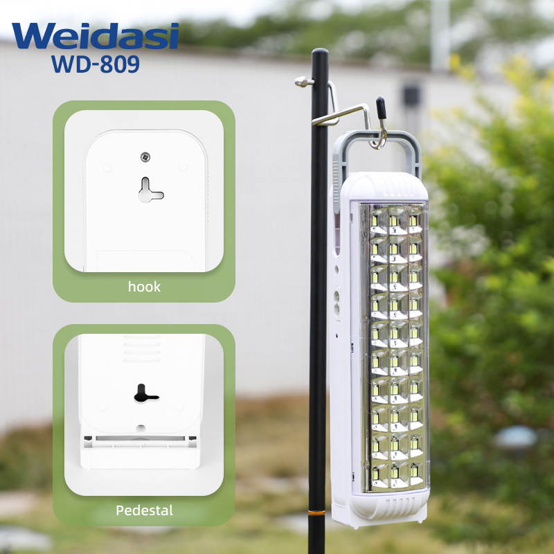 High power portable emergency light rechargeable battery led light emergency lamp for residential