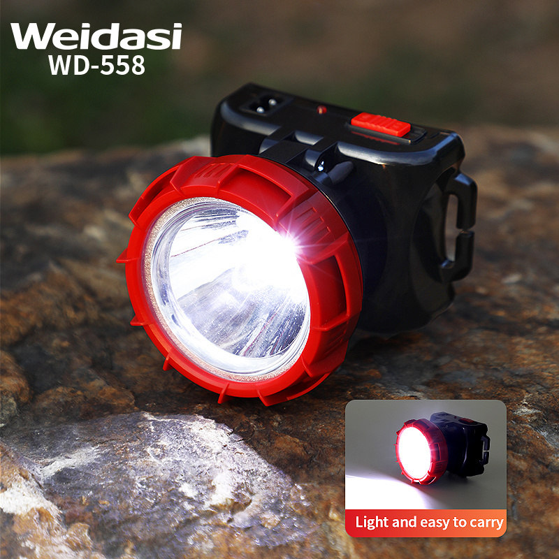 Rechargeable torch light headlamp led with new design rechargeable head light