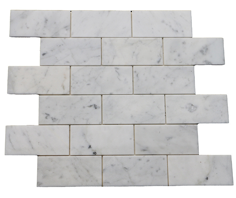 High Quality Kitchen Backsplash Peel and Stick Mosaic Self Adhesive Wall Tile Bathroom Marble Mosaic Tiles