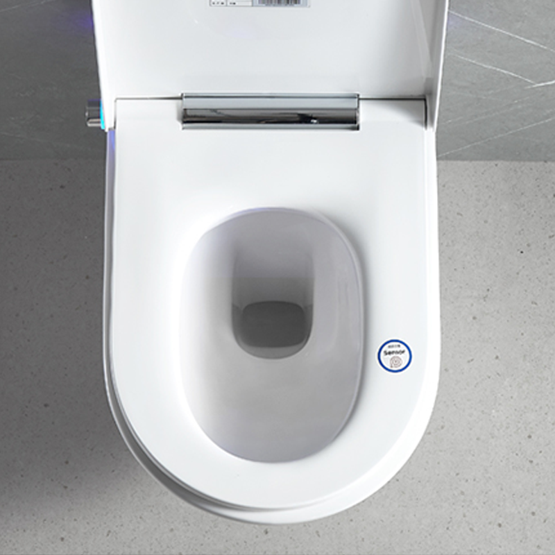 Intelligent smart wall hung toilet with bidet