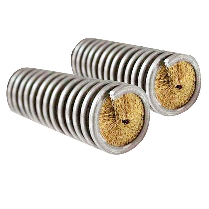 Good Price Spiral Cylinder Roller Brushes,  Inward Stainless Steel Wire Spiral Brush