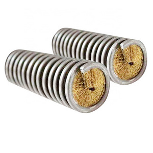 Good Price Spiral Cylinder Roller Brushes,  Inward Stainless Steel Wire Spiral Brush