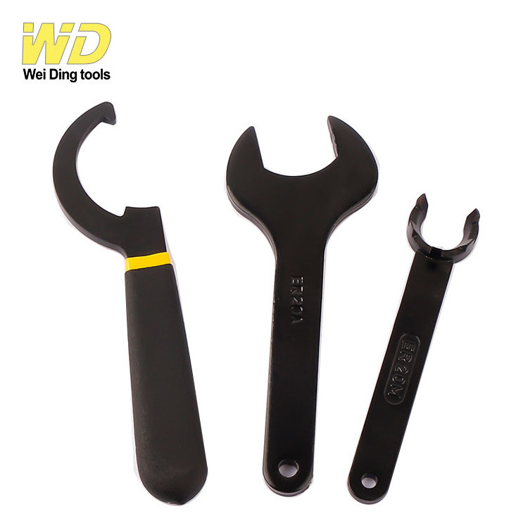 CNC ER Wrench Tools Holder Wrench Type of ER Wrench ER8 11 16 20 25 32 40 C32 APU16 Key Collet Chuck Spanner Keys