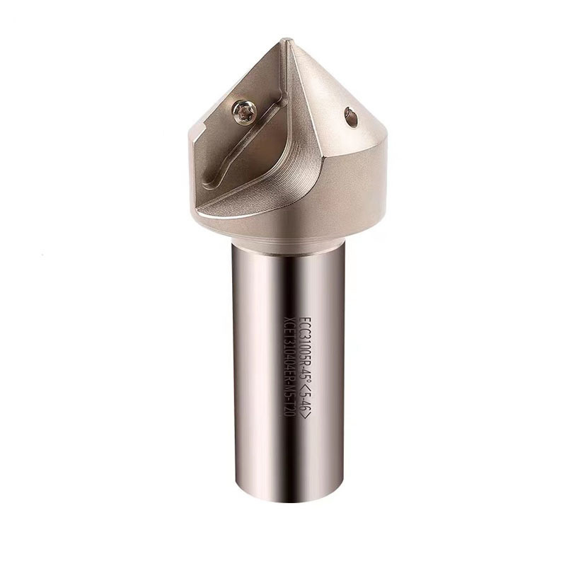 ECC 31005 30 45 60 Degree Chamfer End Mill for XCET310404ER  Inserts Holder milling Drill Chamfering Tool