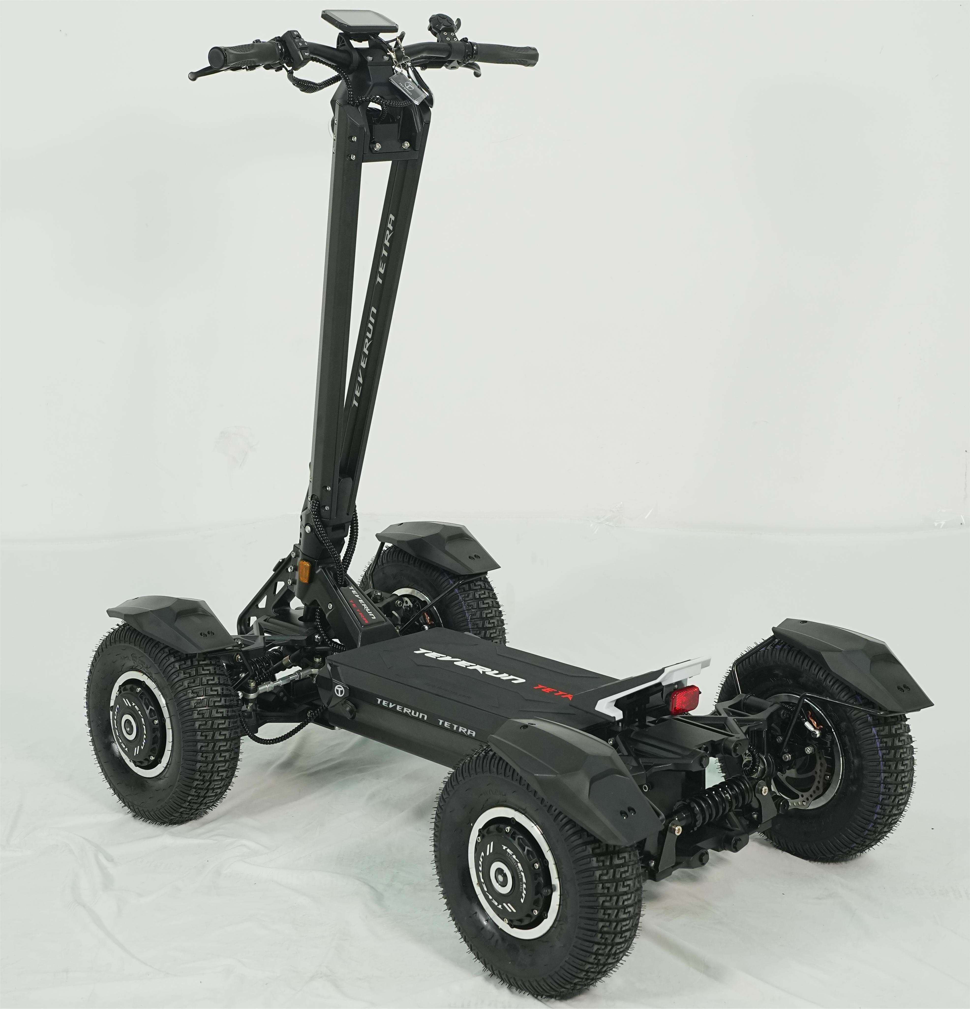 13 inch All Terrian Electric Scooters Three Wheels E Scooters 200km Range 55km/h High Speed Scooters