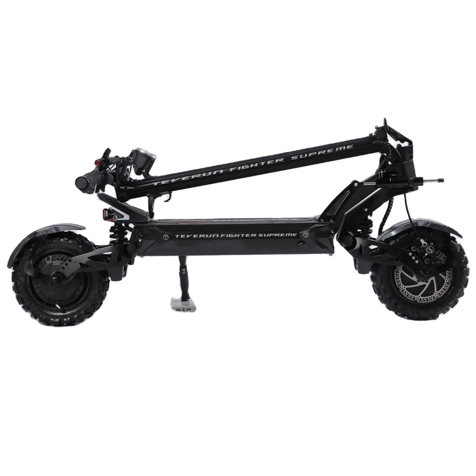 Two-wheel 72V 8000W Dual Motors Electric Scooter TEVERUN Fighter Supreme on Sale Made in China