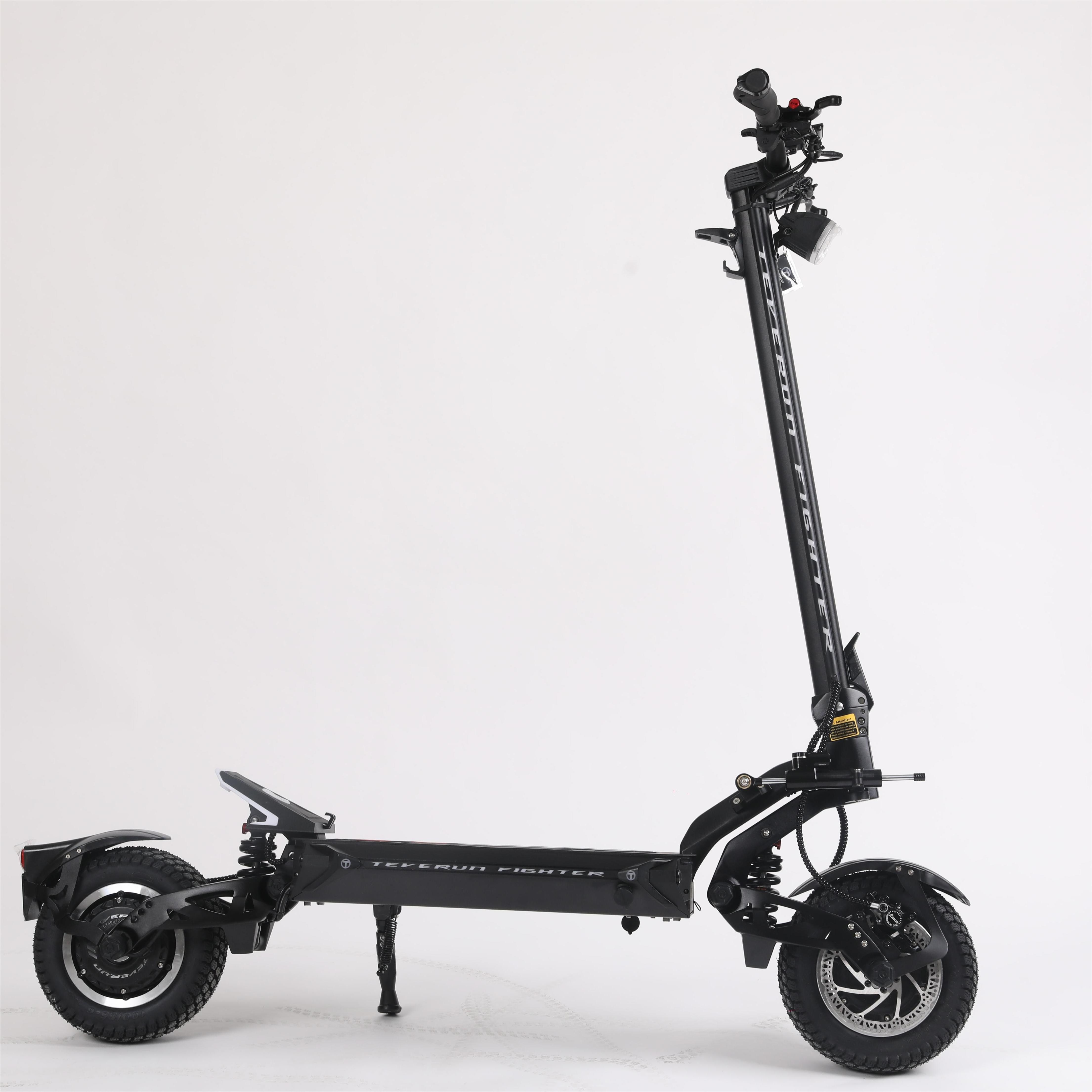 Teverun Fighter Ten 60V 26Ah Chinese cell 18650 with NFC/APP lock electric scooters for adults