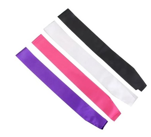 Go Party Wholesale 8 colors Customize DIY Plain Blank Satin Sash For Birthday Bride Wedding Graduation Party Sash