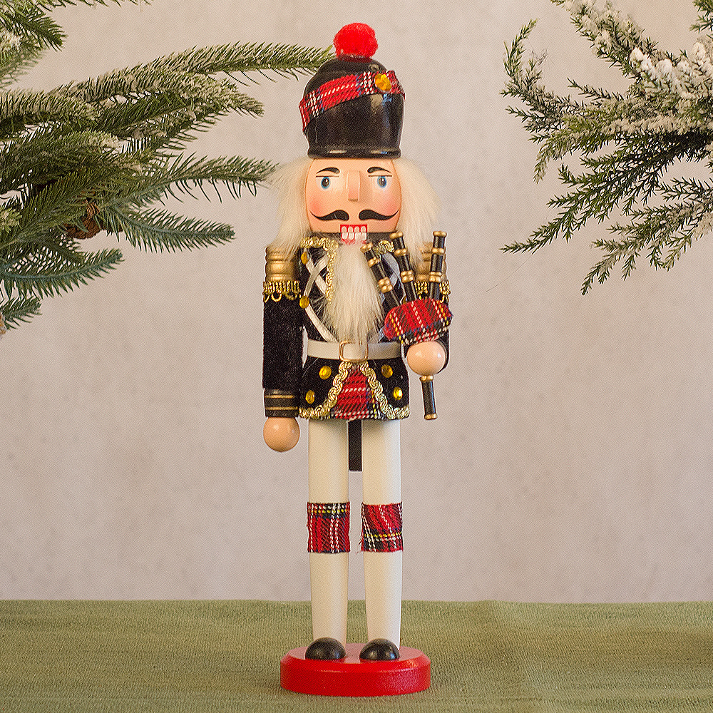 2024  New Product 15 Inches Christmas Nutcracker Soldier Wooden Soldier Nutcracker For Christmas Decoration