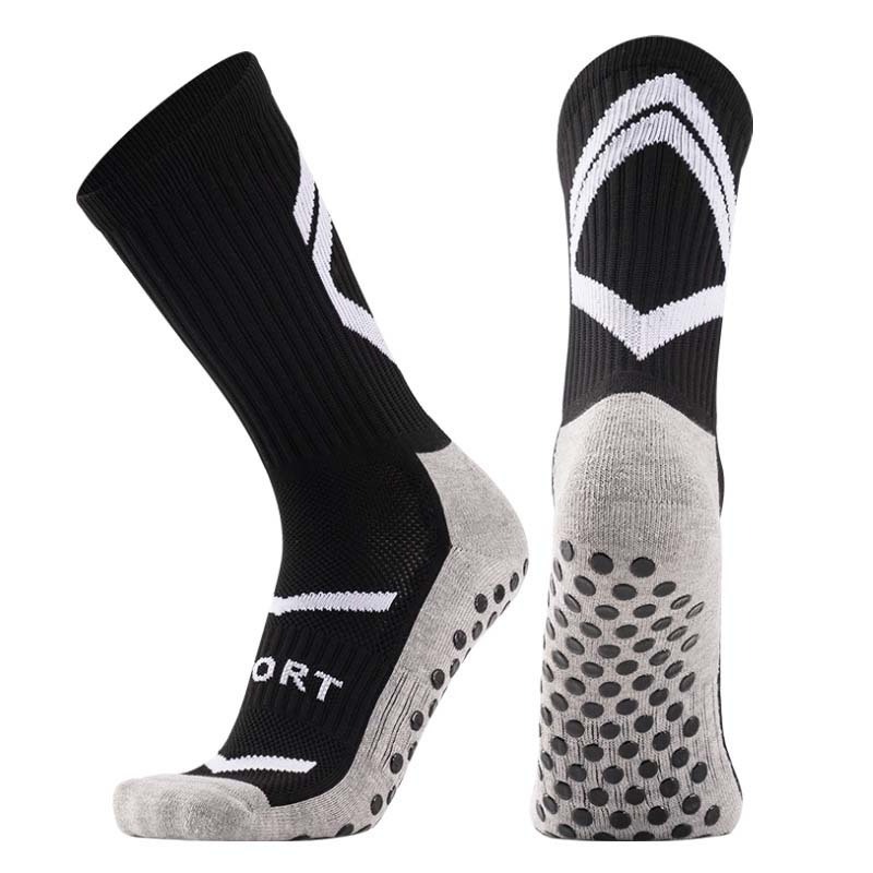 manufacturer anti slip Sock Custom logo Soccer Football Socks non Slip Sport grip socks