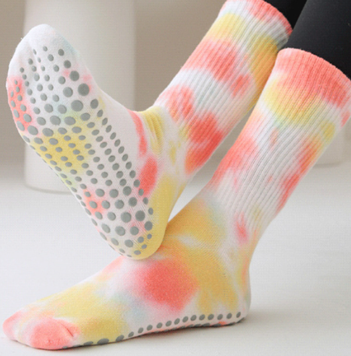 Yoga Socks Customized Anti slip Glue Indoor Gym Professional Training Dance Pilates Sports Socks