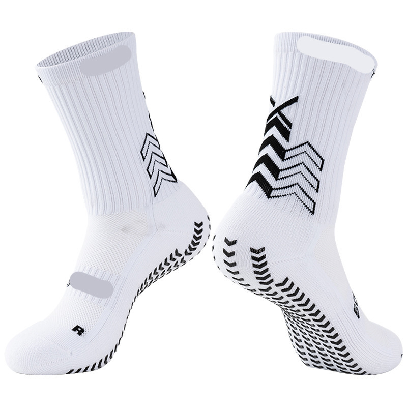 Custom logo socks Sports Fashion grip Socks Towel bottom men's mid-tube soccer non-slip Football Socks