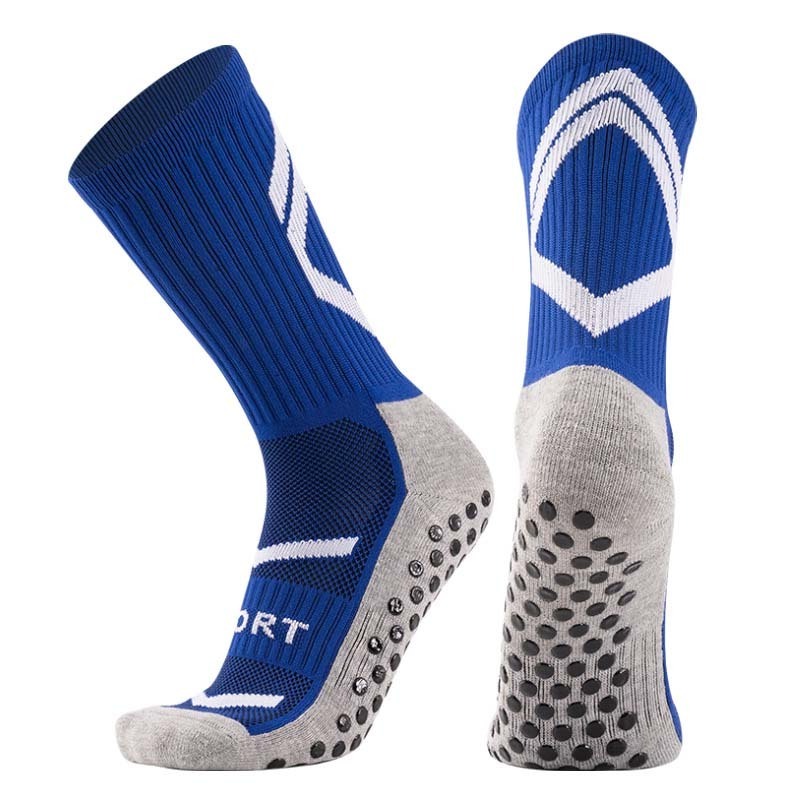 manufacturer anti slip Sock Custom logo Soccer Football Socks non Slip Sport grip socks