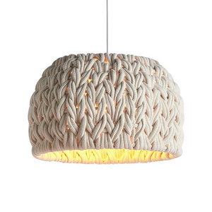 Modern hanging rattan pendant island lighting bedside pendant lamp shade home decor pendant for dining room