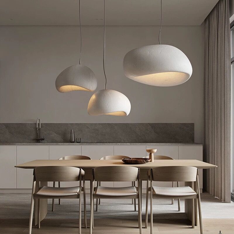 Modern wabi sabi Hanging Lamp LED Chandeliers ceiling Indoor designer kitchen Dinning Fixture Pendant Lights for living room