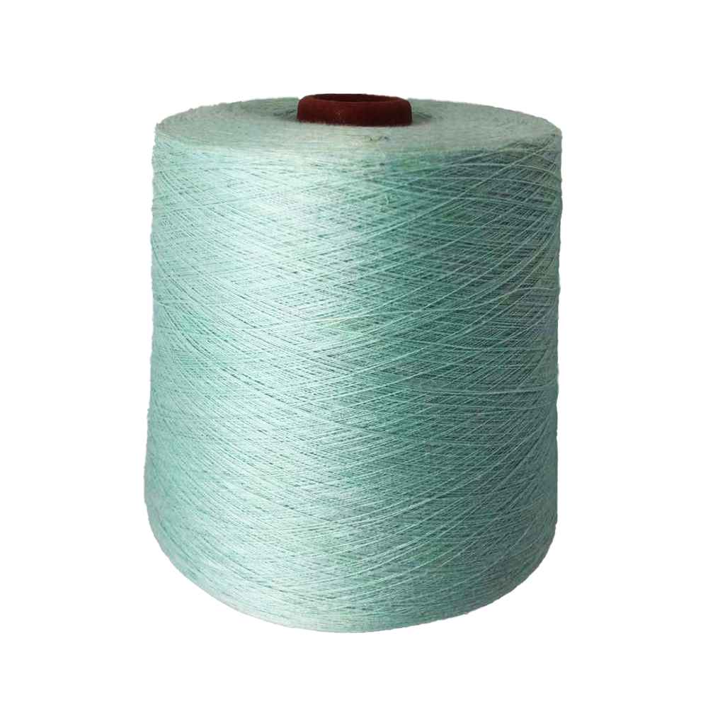 100% Virgin Recycled Polyester Spun Yarn 30/1 With For Weaving Knitting Socks Hilados de poliester