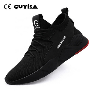 Security Puncture-proof Anti-slip Lightweight Breathable construction men safety shoes with steel toe  / safty shoes