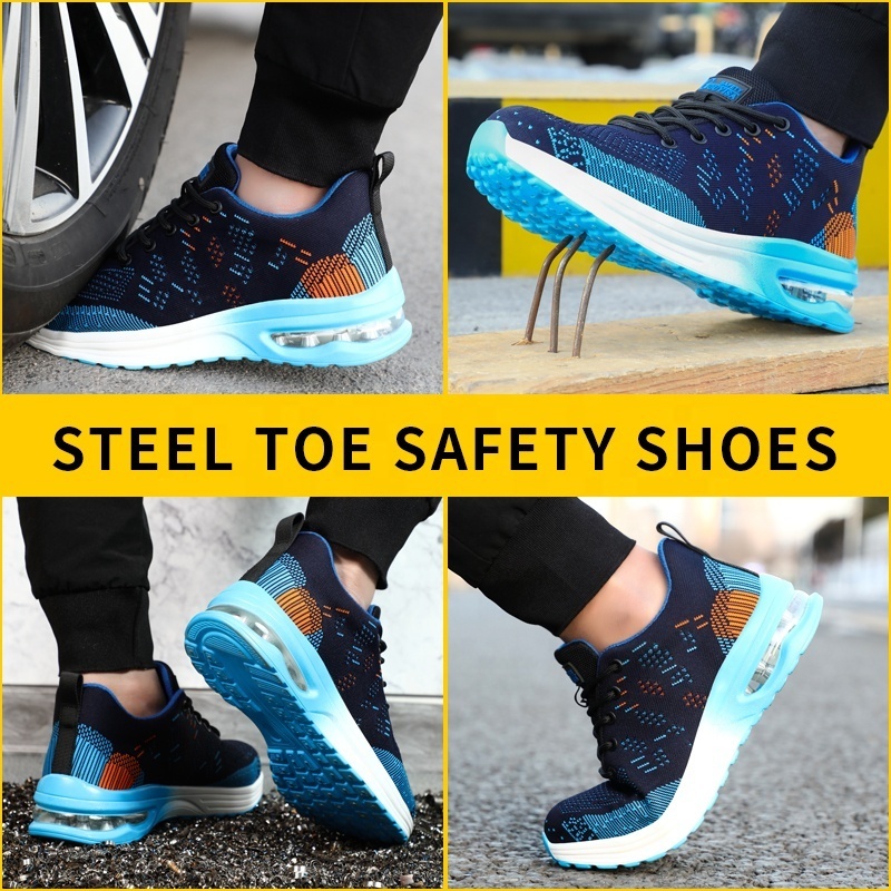 GUYISA CE Puncture Proof Manufacturers Composite Steel Toe for Woman Shoes Men Safety Shoes work shoes