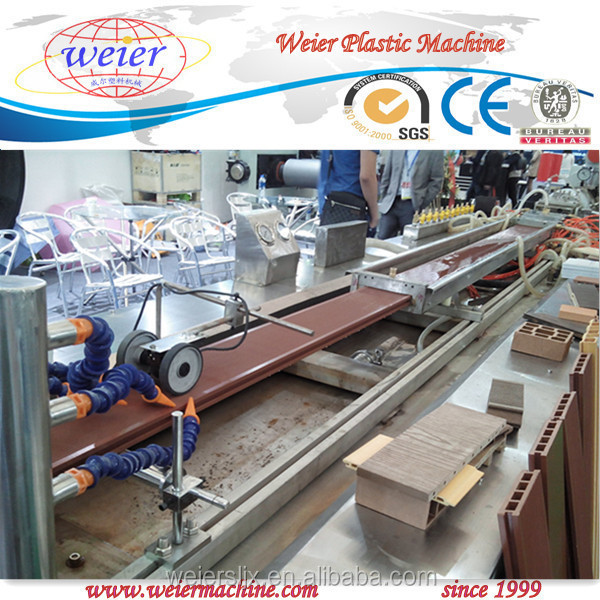 wpc wood plastic pallet making machine / wpc pallet production line