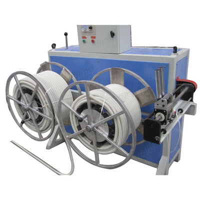 PE PVC single wall plastic flexible corrugated pipe production line machines manufacturing machine hoses electricity making