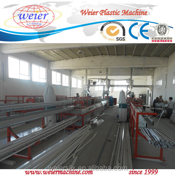 PVC Window And Doors Profile Extrusion Line UPVC Profile Making Machine Price