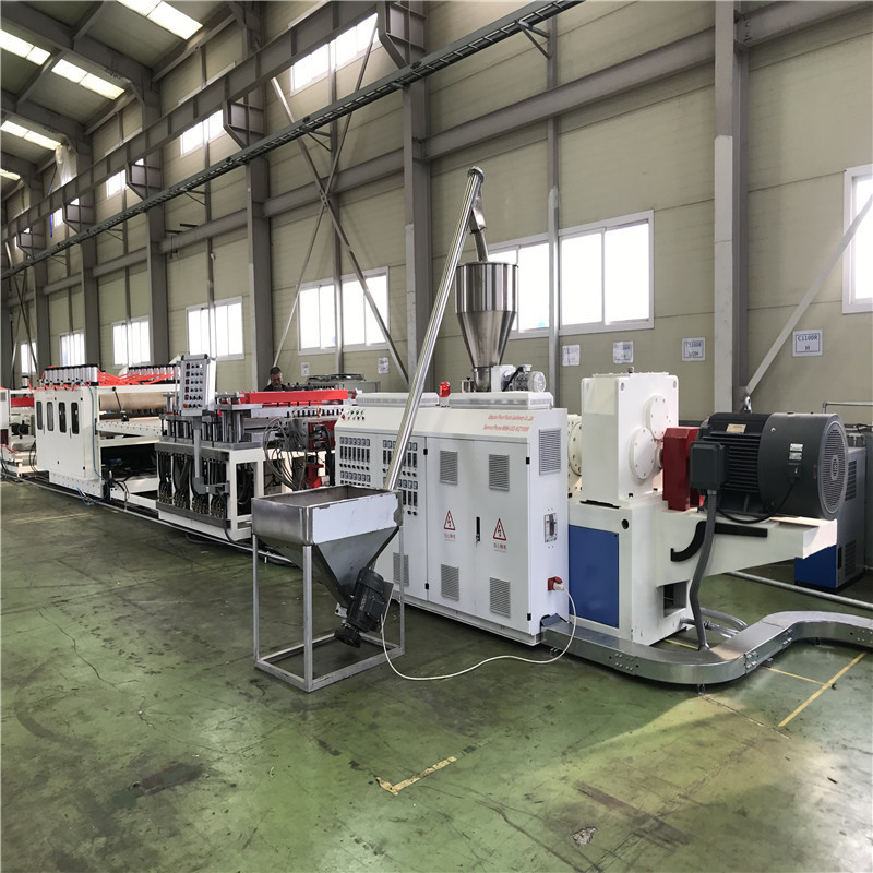 WPC PVC foam board machine extruder/co-extrusion pvc foam board machine production line