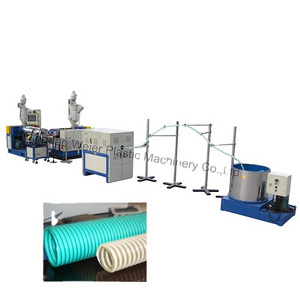 pvc plastic spiral Reinforced pipe production line/flexible hose pvc making  machine