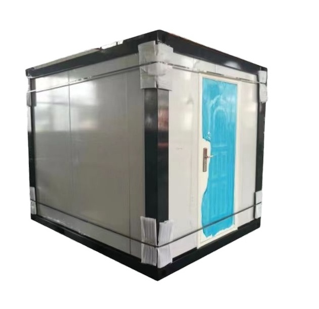 10ft prefab shipping container tiny house folding mini granny flat mobile light steel sandwich panel house container