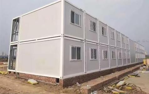 40 ft  prefab house container detachable van house for sale flat pack showers and toilets mobile home frames wholesale