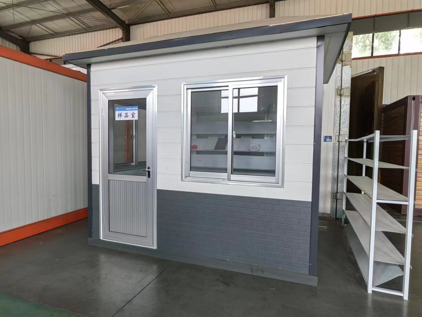 10ft prefab shipping container tiny house folding mini granny flat mobile light steel sandwich panel house container