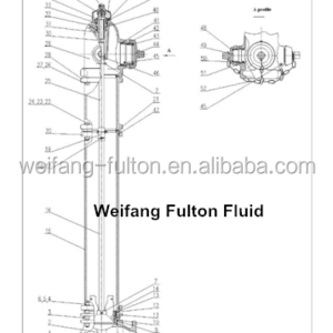 AWWA C502 underground fire hydrant